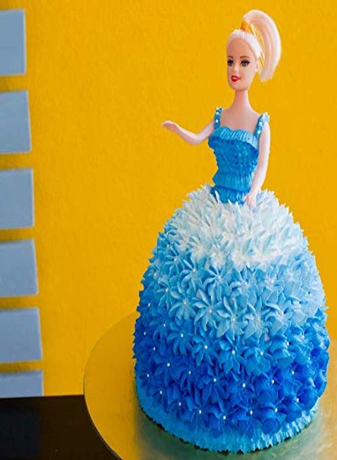 Kosh Cute Plastic Doll Topper for Cake, Cake Topper for Decorating Doll Cakes, Princess Cakes or Barbie Themed Cakes.Multi Design (Pack of 1) - Image 3